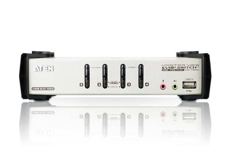 ATEN CS1734B 4port USB VGA Audio KVM switch