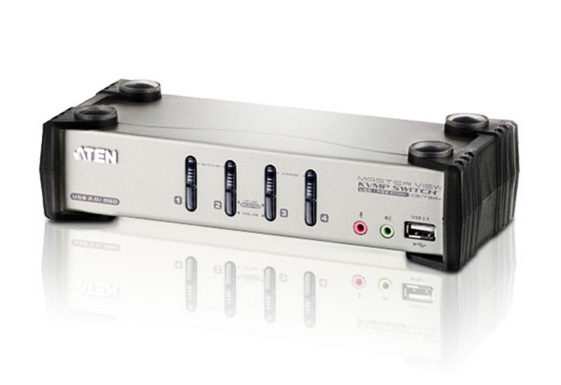 ATEN CS1734B 4port USB VGA Audio KVM switch