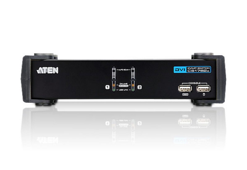 ATEN CS1762A-AT-G 2PC USB DVI + Audio KVM Switch
