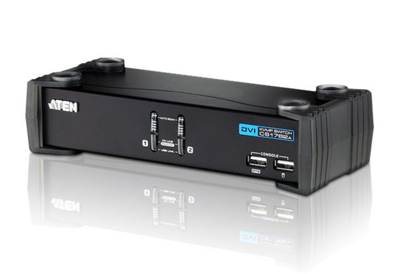 ATEN CS1762A-AT-G 2PC USB DVI + Audio KVM Switch