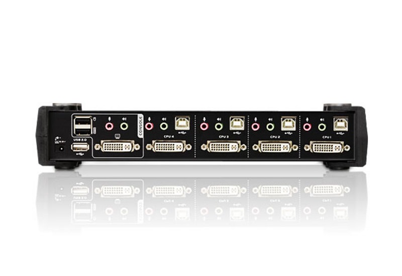 ATEN CS1784A-AT-G 4PC USB DVI + Audio KVM Switch