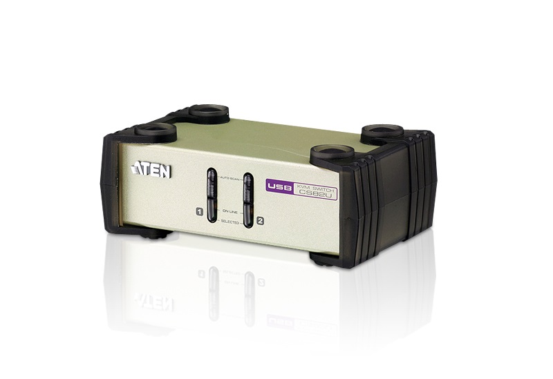 ATEN CS82U-AT 2PC USB-PS/2 VGA KVM Switch