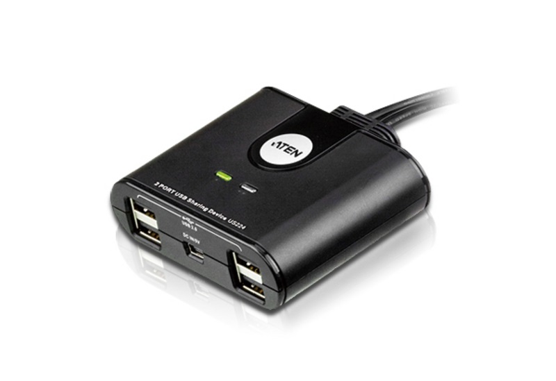 ATEN US224-AT 2PC 4 Eszköz USB Periféria Elosztó