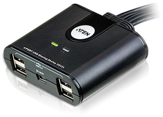 ATEN US424 4 portos periféria megosztó switch