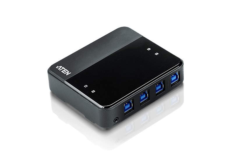 ATEN US434 4 portos USB 3.0 periféria megosztó switch