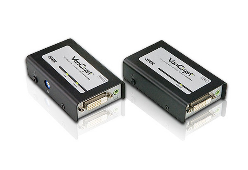 ATEN VE600A-A7-G VanCryst Cat5 DVI Video + audio Extender