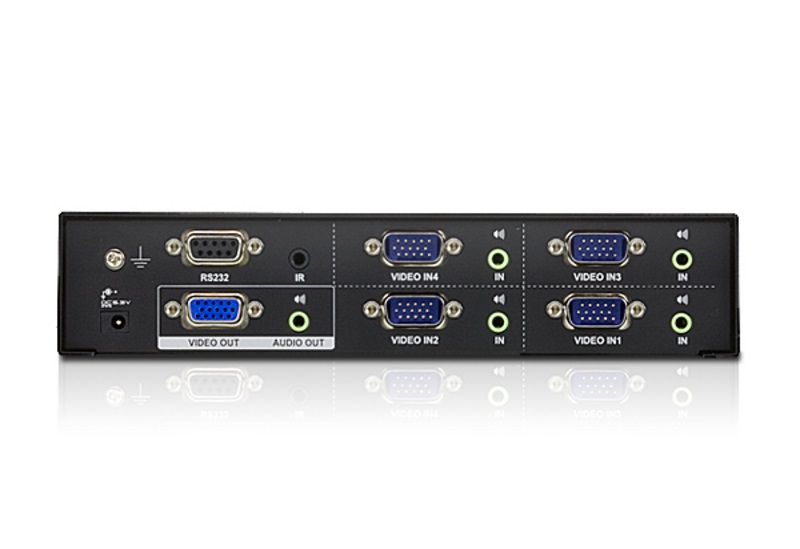 ATEN VS0401-AT-G VanCryst VGA 4 portos Switch
