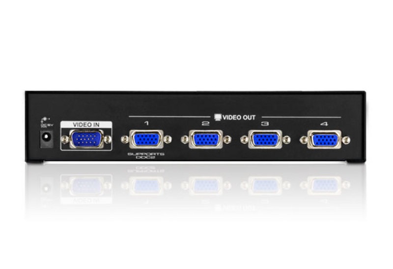 ATEN VS134A-A7-G VanCryst VGA 4 portos Splitter