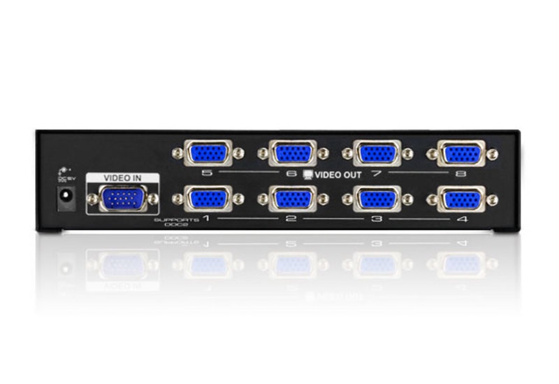 ATEN VS138A-A7-G VanCryst VGA 8 portos Splitter