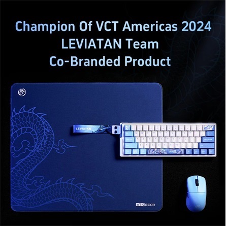 ATK LEV F1 EXTREME Blazing Sky F1 Extreme LEVIATAN Collaboration  optikai USB / vezeték nélküli gaming egér kék