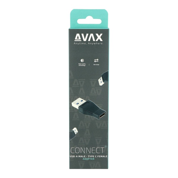 AVAX AD601 CONNECT+ USB A apa-Type C anya adapter