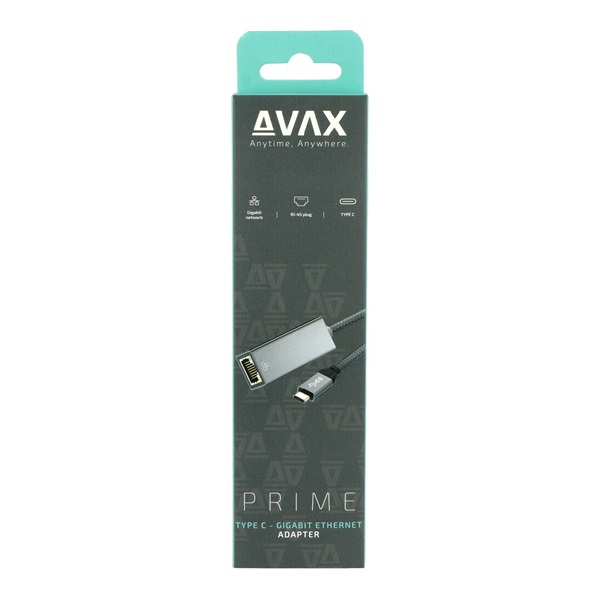 AVAX AD900 Type C 3.2-Gigabit Ethernet adapter