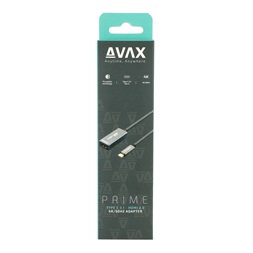 AVAX AD903 PRIME Type C-HDMI 2.0 4K/60Hz sodorszálas adapter