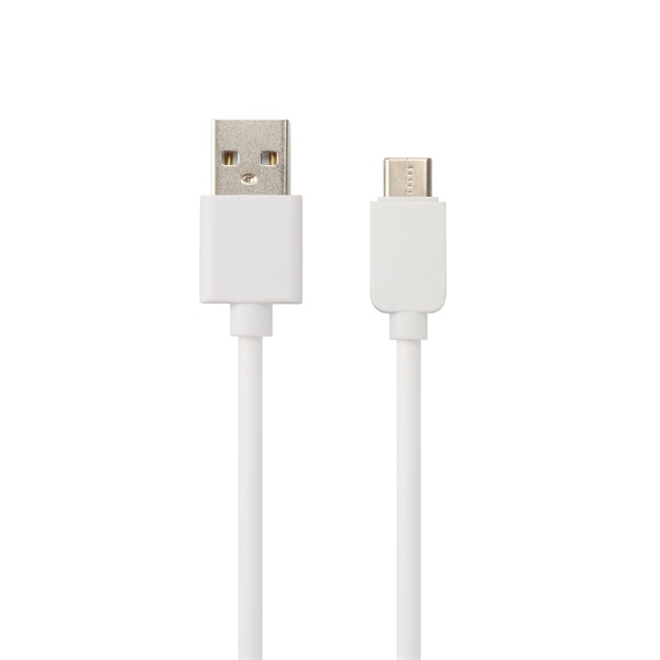 Avax CB123W Pure 2m 2,1A USB A-Type-C fehér adat- és töltőkábel