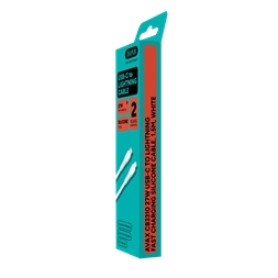 AVAX CB3310 27W USB-C – Lightning gyorstöltő szilikon kábel, 1.5 m, fehér