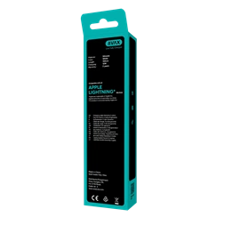 AVAX CB4302 2x USB-A – Lightning szilikon töltőkábel csomag, 1.5 m, fehér