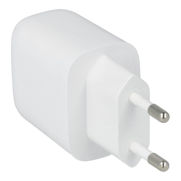 AVAX CH631W FIVEY+ 25W GaN USB A (QC)+Type C (PD) fehér hálózati gyorstöltő