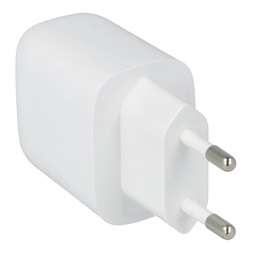 AVAX CH631W FIVEY+ 25W GaN USB A (QC)+Type C (PD) fehér hálózati gyorstöltő