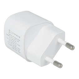 AVAX CH640W NANO+ 30W GaN USB A (QC4.0+)+ Type C (PD3.0) fehér hálózati gyorstöltő