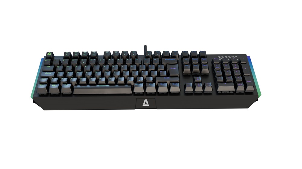 AVAX FS01 Full size HUN vezetékes mechanikus (Outemu piros switch) alumínium billentyűzet