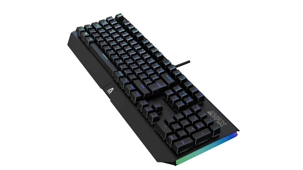 AVAX FS01 Full size HUN vezetékes mechanikus (Outemu piros switch) alumínium billentyűzet