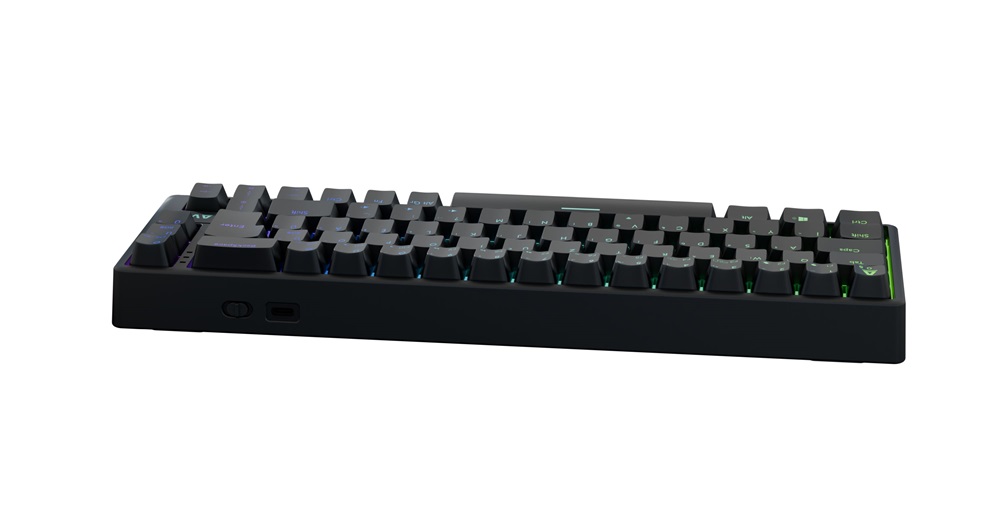 AVAX GM01 65% HUN vezetékes RGB mechanikus (Outemu piros switch) billentyűzet