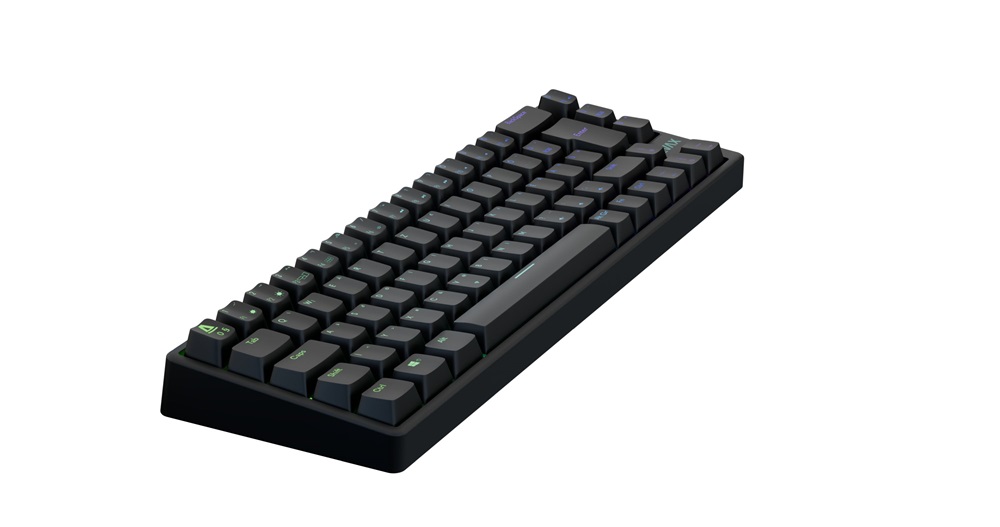 AVAX GM01 65% HUN vezetékes RGB mechanikus (Outemu piros switch) billentyűzet