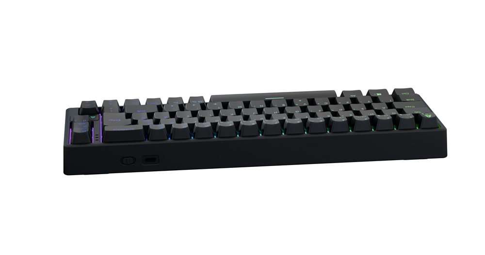 AVAX GM01 PRO 65% HUN RGB tri-mode mechanikus (Gateron piros switch) billentyűzet