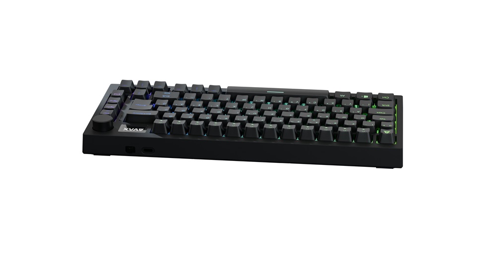 AVAX GM02 75% HUN vezetékes Gasket RGB mechanikus (Outemu piros switch) billentyűzet