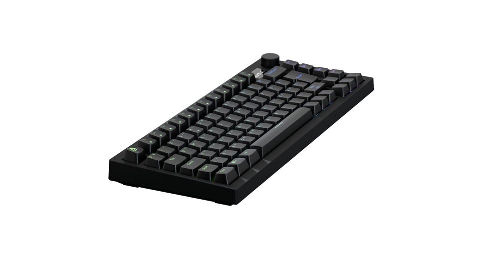 AVAX GM02 PRO 75% HUN Gasket RGB tri-mode mechanikus (Gateron sárga switch) billentyűzet