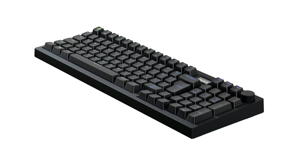 AVAX GM03 98% HUN vezetékes Gasket RGB mechanikus (Outemu piros switch) billentyűzet