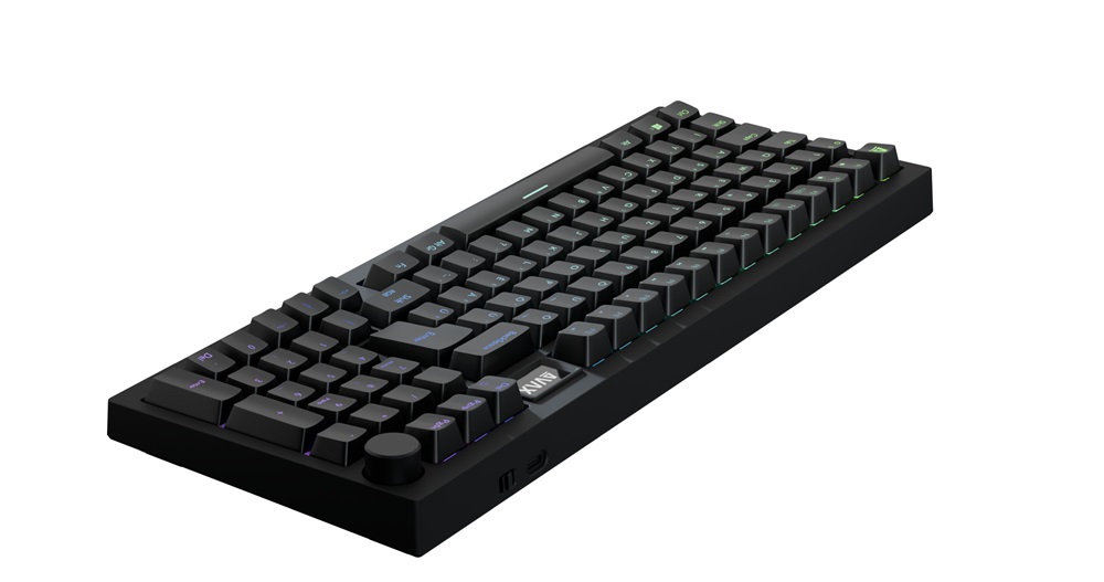 AVAX GM03 PRO 98% HUN Gasket RGB tri-mode mechanikus (Gateron sárga switch) billentyűzet