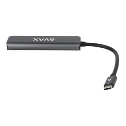 AVAX HB901 PRIME Type C-4x3.0 USB HUB+CF töltés