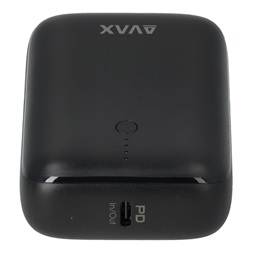 AVAX PB105B MINI 10000mAh Type C/PD 20W+QC 22.5W gyorstöltő fekete power bank