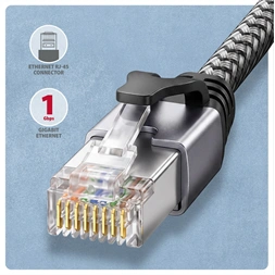 AXAGON ADE-AM20 USB-A Gigabit Ethernet adapter integrált CAT6 hálózati RJ-45 kábellel (2 m)