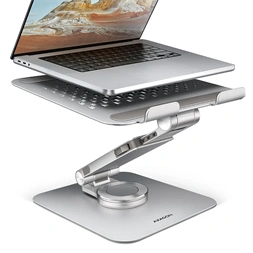 AXAGON HMC-STND ALU laptop állvány dokkoló állomással