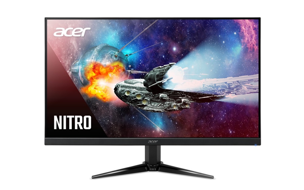 Acer 23,8" QG241YM3bmiipx Nitro FHD IPS 180Hz HDMI/DP fekete gamer monitor