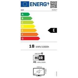 Acer 24.1" Nitro XV242Fbmiiprx ZeroFrame FHD TN 540Hz HDMI/DP gamer monitor (Újracsomagolt)