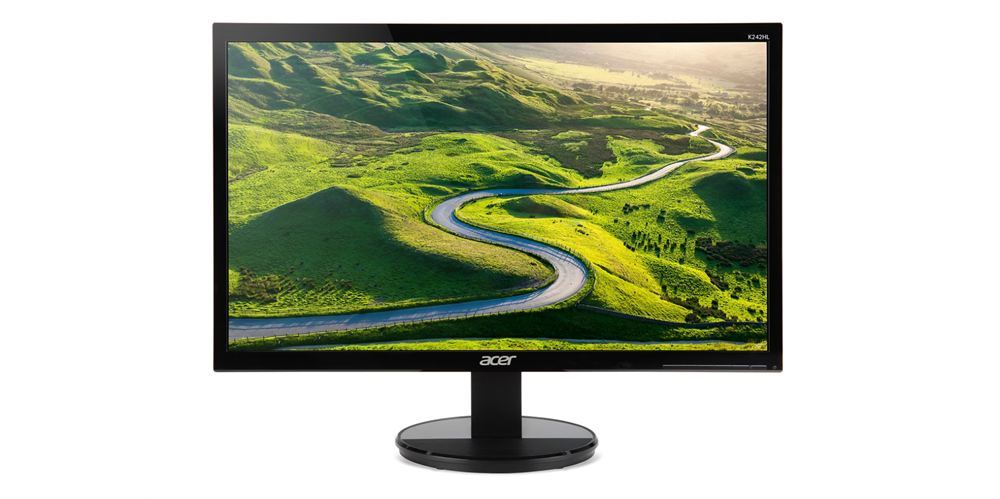Acer 24" K242HL FHD TN HDMI/VGA/DVI fekete monitor (Használt A)