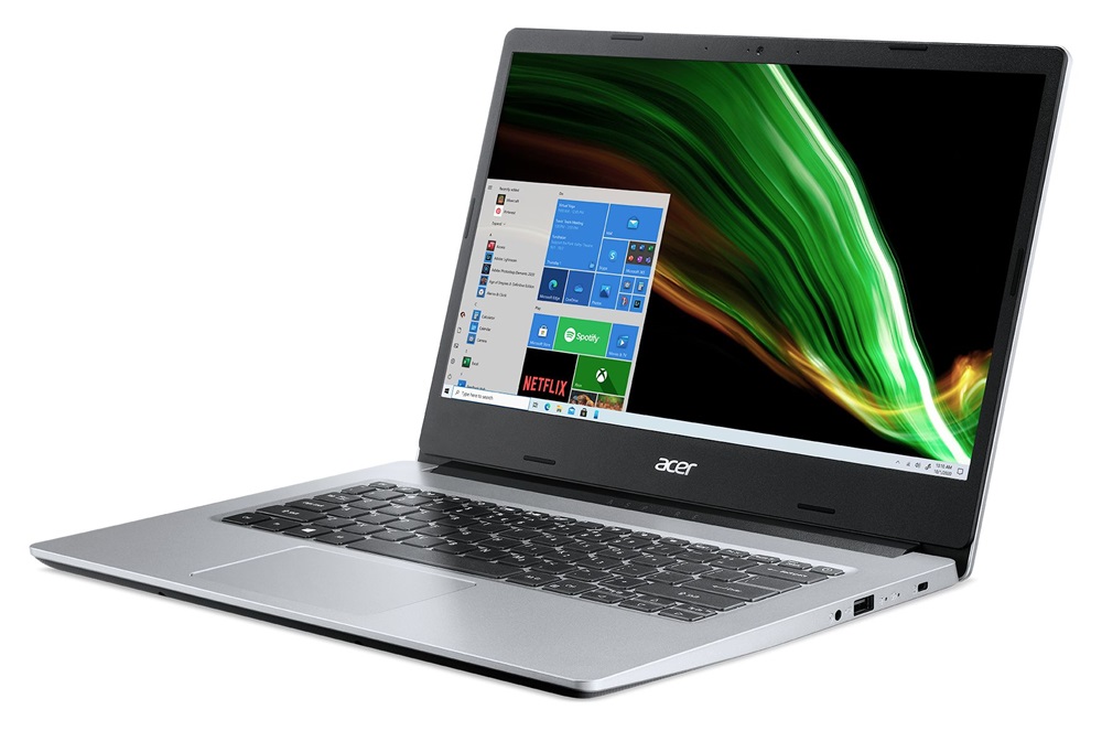 Acer Aspire A314-35-C5JM 14"FHD/Intel Celeron N4500/4GB/256GB/Int.VGA/ezüst laptop