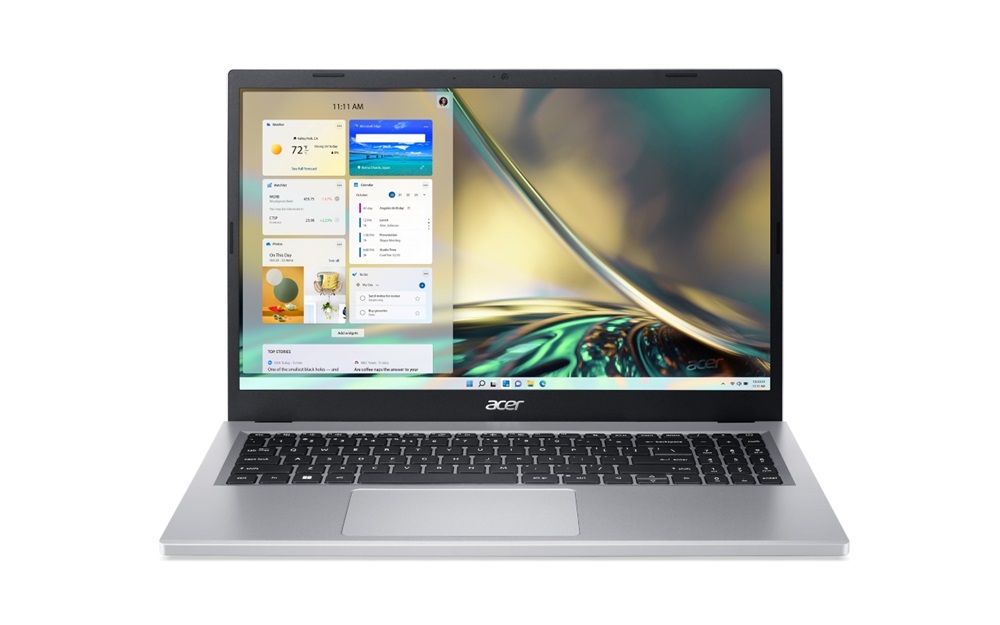 Acer Aspire A315-24P-R7QE 15,6"FHD/AMD Ryzen 3-7320U/8GB/512GB/Int.VGA/Win11/ezüst laptop