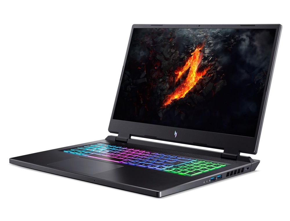 Acer Aspire Nitro AN17-42-R804 17,3"QHD/AMD Ryzen 7 8845HS/16GB/1TB/RTX 4050/Win11/fekete laptop