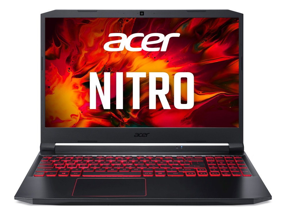 Acer Nitro 5 AN515-55-71GE 15,6"FHD/Intel Core i7-10750H/8GB/512GB/RTX 3050 Ti 4GB/fekete laptop