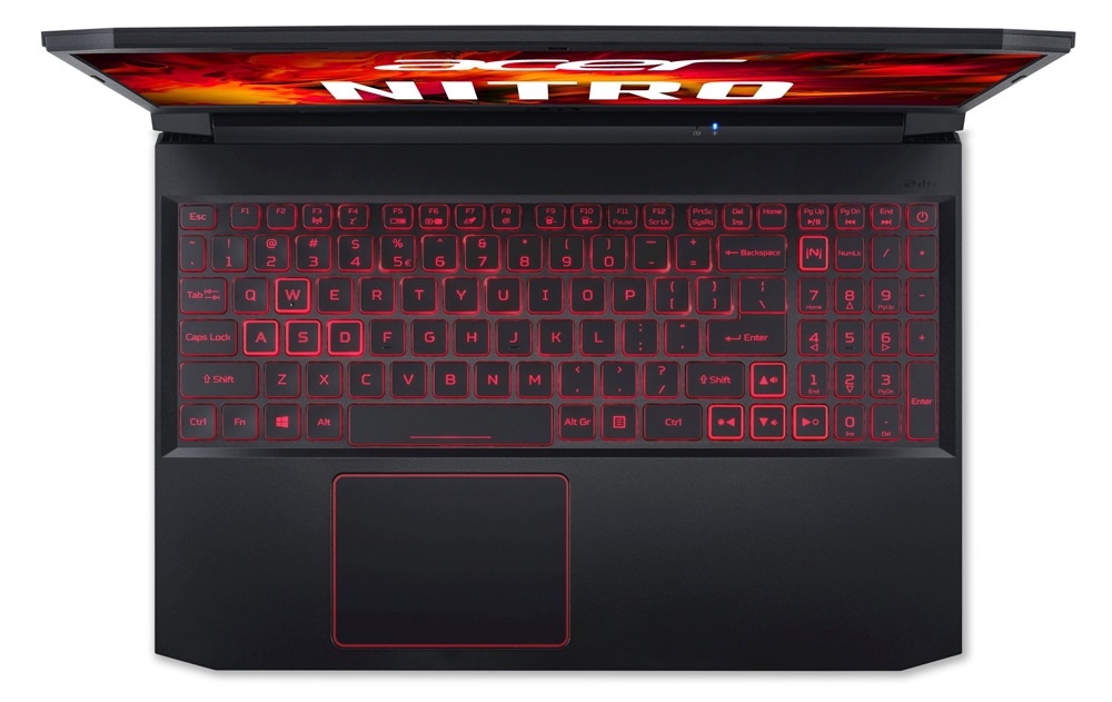 Acer Nitro 5 AN515-55-71GE 15,6"FHD/Intel Core i7-10750H/8GB/512GB/RTX 3050 Ti 4GB/fekete laptop