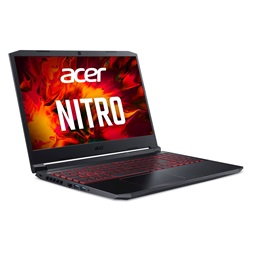 Acer Nitro 5 AN515-55-71GE 15,6"FHD/Intel Core i7-10750H/8GB/512GB/RTX 3050 Ti 4GB/fekete laptop