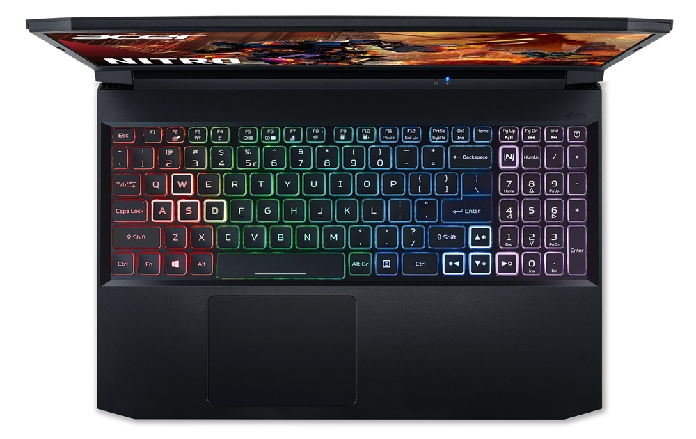 Acer Nitro 5 AN515-57-749A 15,6"FHD/Intel Core i7-11800H/16GB/512GB/RTX 3060 6GB/fekete laptop