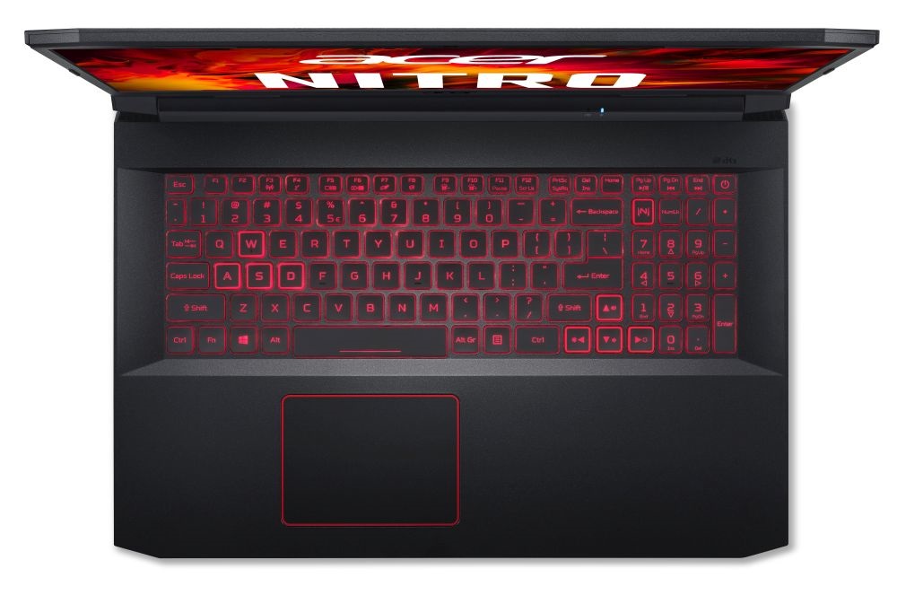 Acer Nitro 5 AN517-52-509K 17,3"FHD/Intel Core i5-10300H/8GB/512GB/GTX 1660Ti 6GB/fekete laptop