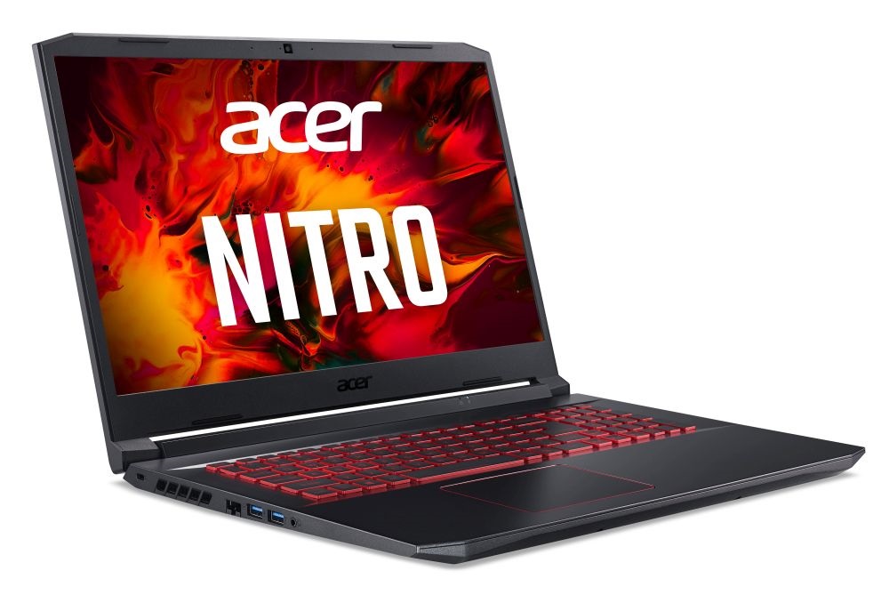 Acer Nitro 5 AN517-52-509K 17,3"FHD/Intel Core i5-10300H/8GB/512GB/GTX 1660Ti 6GB/fekete laptop
