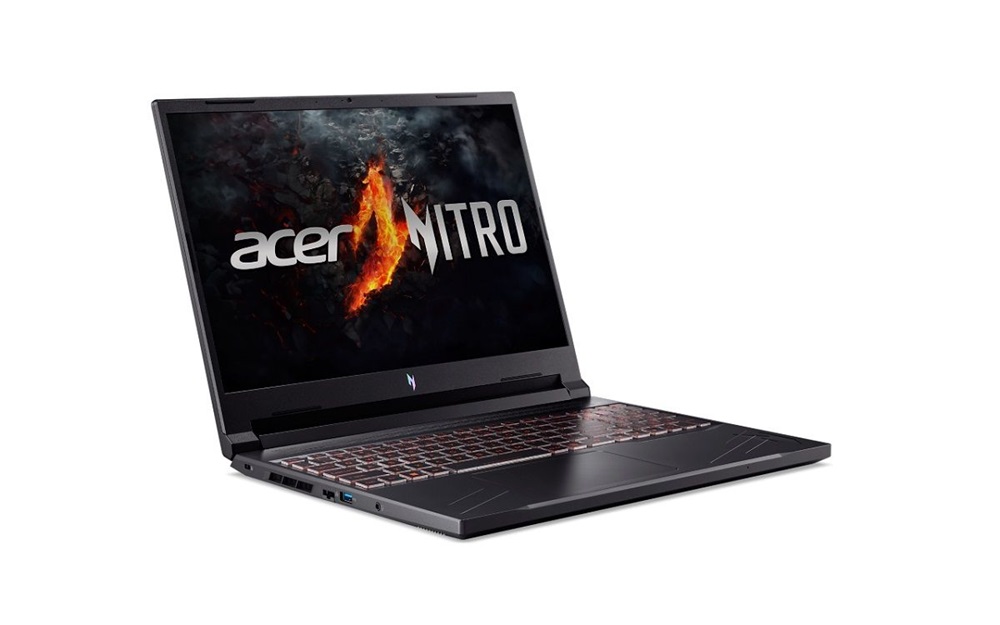 Acer Nitro V ANV16-41-R7ET 16"WUXGA/AMD Ryzen AI 5 8645HS/16GB/512GB/RTX 3050 6GB/fekete laptop
