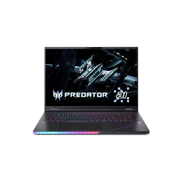 Acer Predator Helios AI 18"WQXGA/Intel Core Ultra 9 275HX/32GB/1TB/RTX 5080 16GB/Win11/fekete laptop